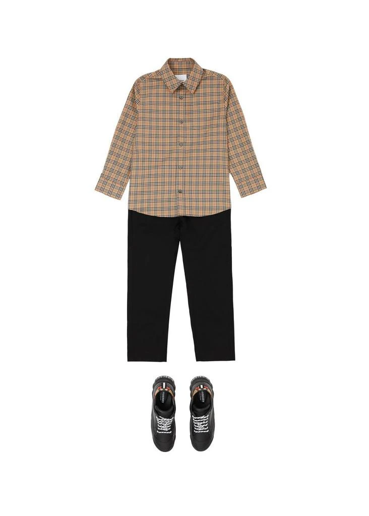 商品Burberry|Check stretch cotton shirt,价格¥1831,第4张图片详细描述