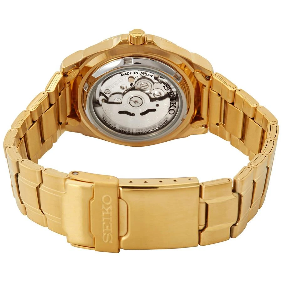 商品Seiko|5 Sports Automatic Gold Dial Men's Watch SNZB26J1,价格¥1614,第3张图片详细描述