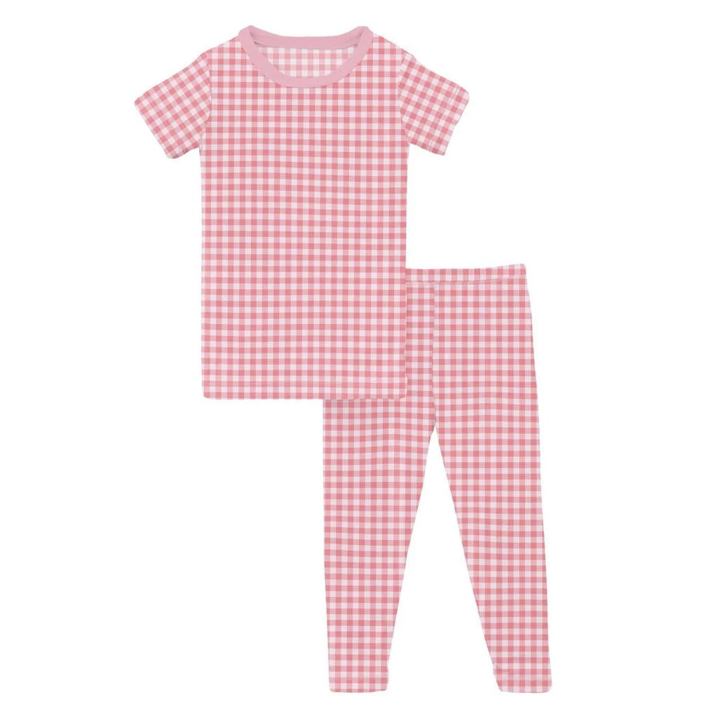 商品KICKEE|Kickee - Baby Girl's Short Sleeve Pajama Set,价格¥384,第1张图片