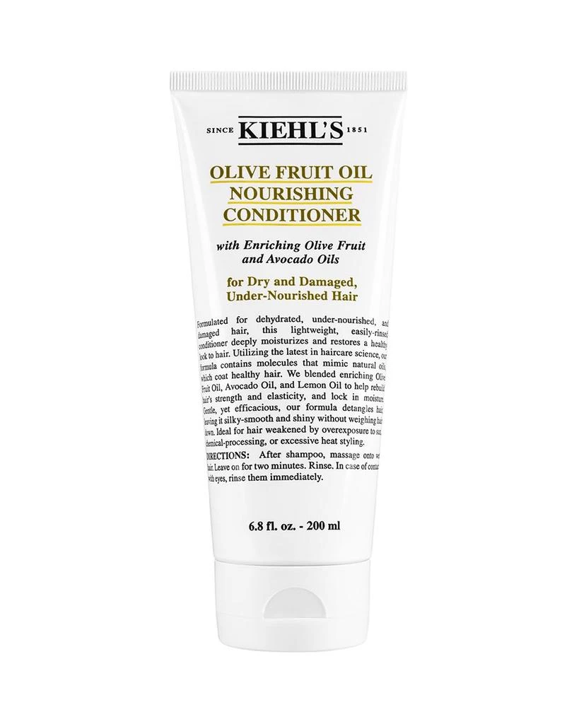 商品Kiehl's|橄榄油滋润护发素 200ml,价格¥203,第1张图片详细描述