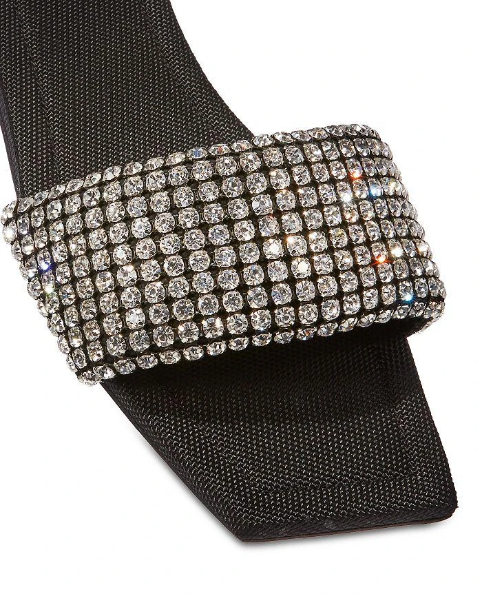 商品Alexander Wang|Women's Anya Embellished Slip On Leather Sandals,价格¥2602,第5张图片详细描述