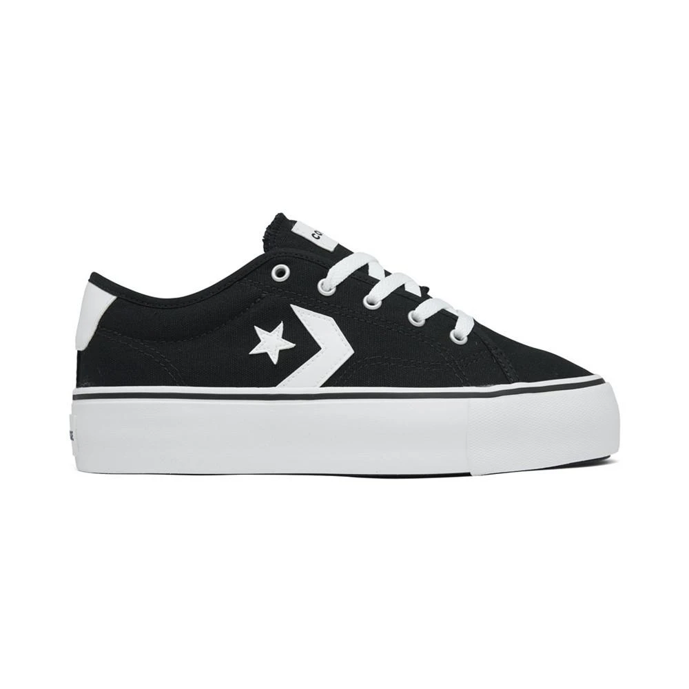 商品Converse|Women's Star Replay Platform Low Top Casual Sneakers from Finish Line,价格¥412,第2张图片详细描述