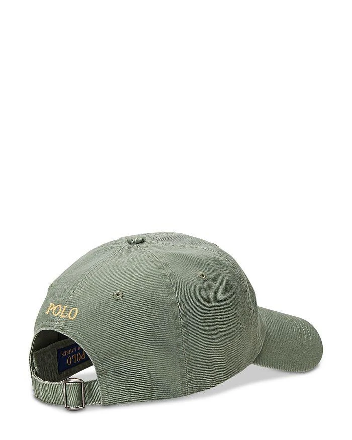 商品Ralph Lauren|Cotton Chino Logo Embroidered Ball Cap ,价格¥261,第2张图片详细描述