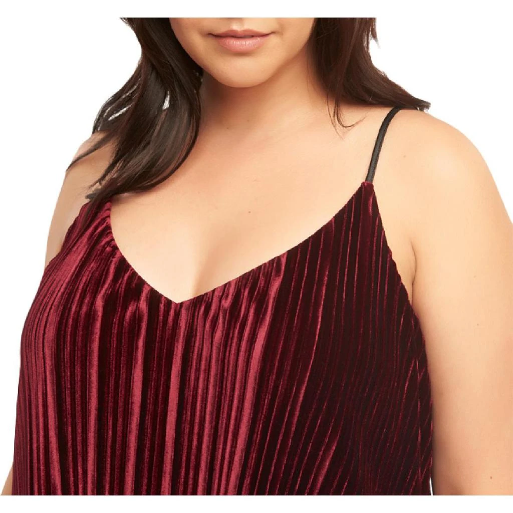 Tart Collections Maren Women's Plus Size Pleated V-Neck Tank Top 商品