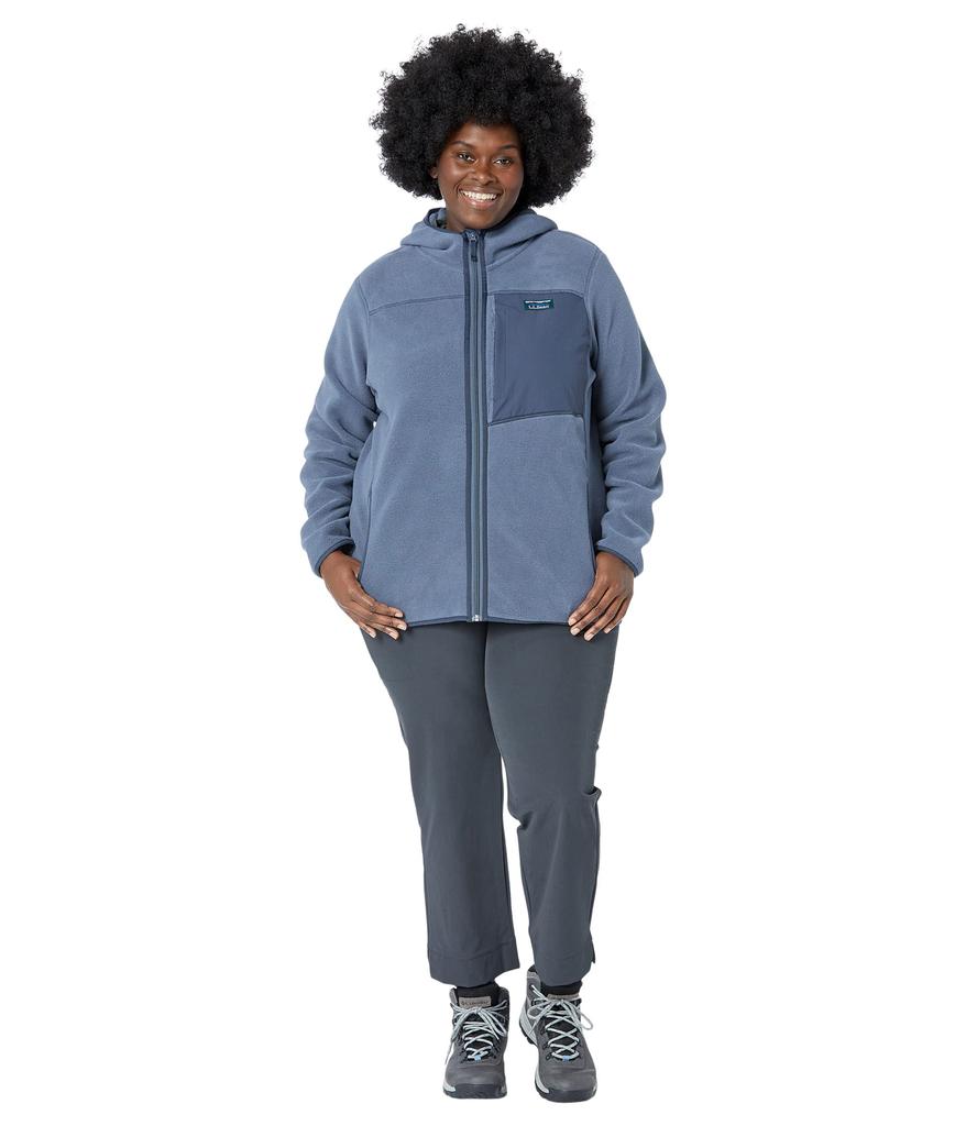 Plus Size Mountain Classic Fleece Hoodie商品第4张图片规格展示