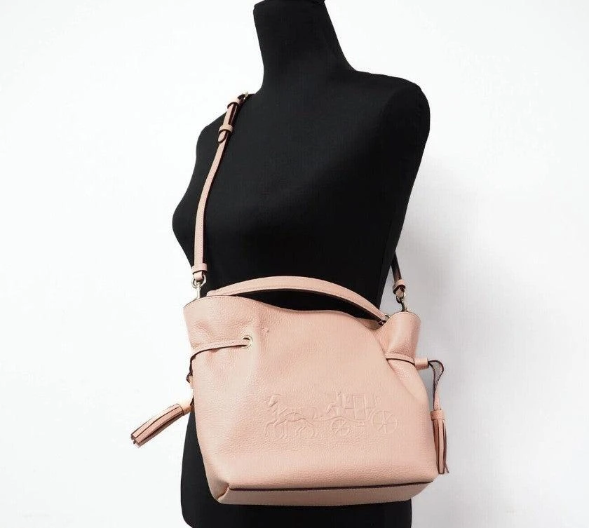 商品Coach|COACH (CA213) Andy Small Faded Blush Pebbled Leather Satchel Crossbody Handbag,价格¥2905,第2张图片详细描述