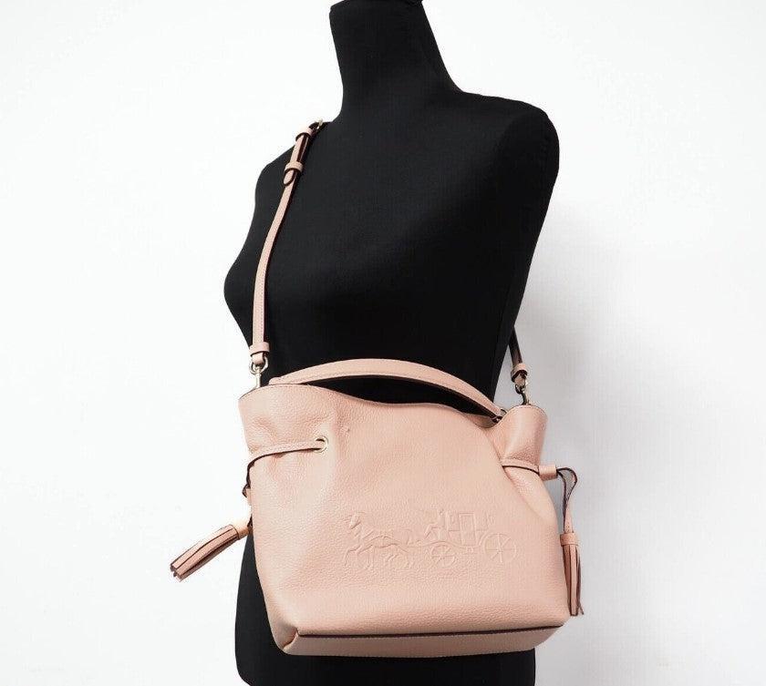 商品Coach|COACH (CA213) Andy Small Faded Blush Pebbled Leather Satchel Crossbody Handbag,价格¥2589,第4张图片详细描述