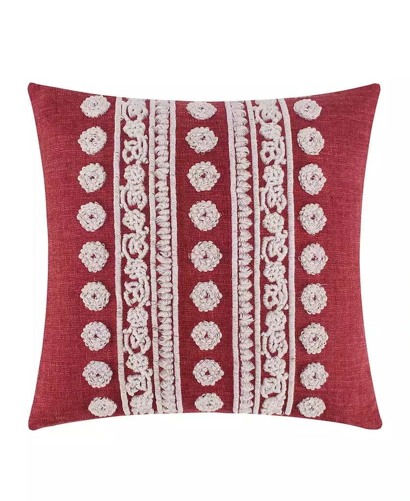 商品Levtex|Khotan Embroidered Decorative Pillow, 18" x 18",价格¥209,第1张图片