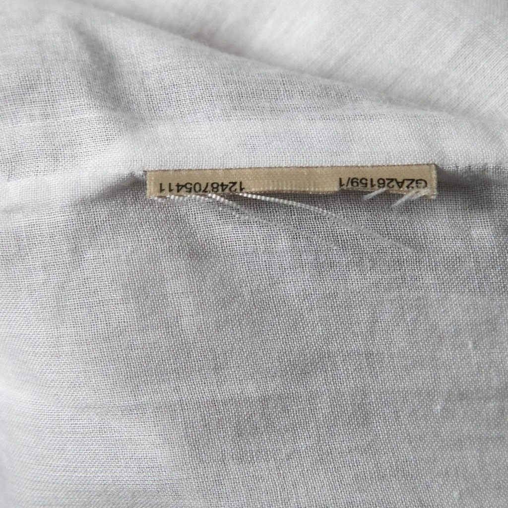 商品[二手商品] Burberry|Burberry Brit Off White Checked Cotton Sleeveless Belted Shirt Dress S,价格¥938,第5张图片详细描述