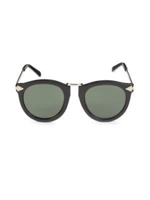 商品KAREN WALKER|Harvest 51MM Oval Sunglasses,价格¥970,第1张图片
