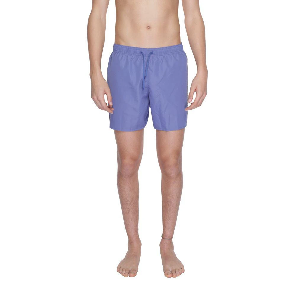 商品EA7 EMPORIO ARMANI|EA7 Emporio Armani Purple Polyester Swimwear,价格¥674,第1张图片