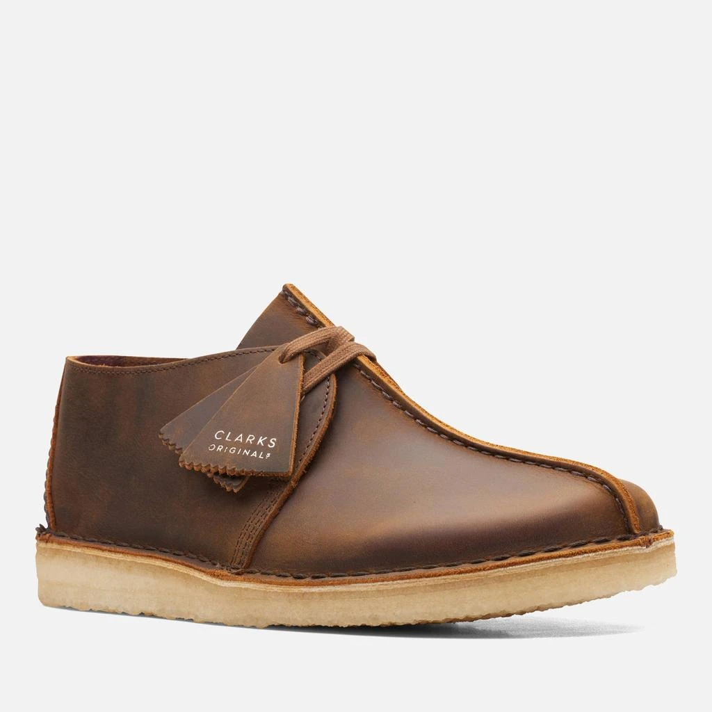 商品Clarks|Men's Desert Trek Leather Shoes,价格¥820,第2张图片详细描述