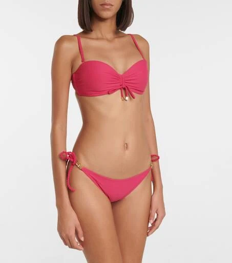 商品Heidi Klein|Melides侧系带比基尼下装,价格¥769,第2张图片详细描述