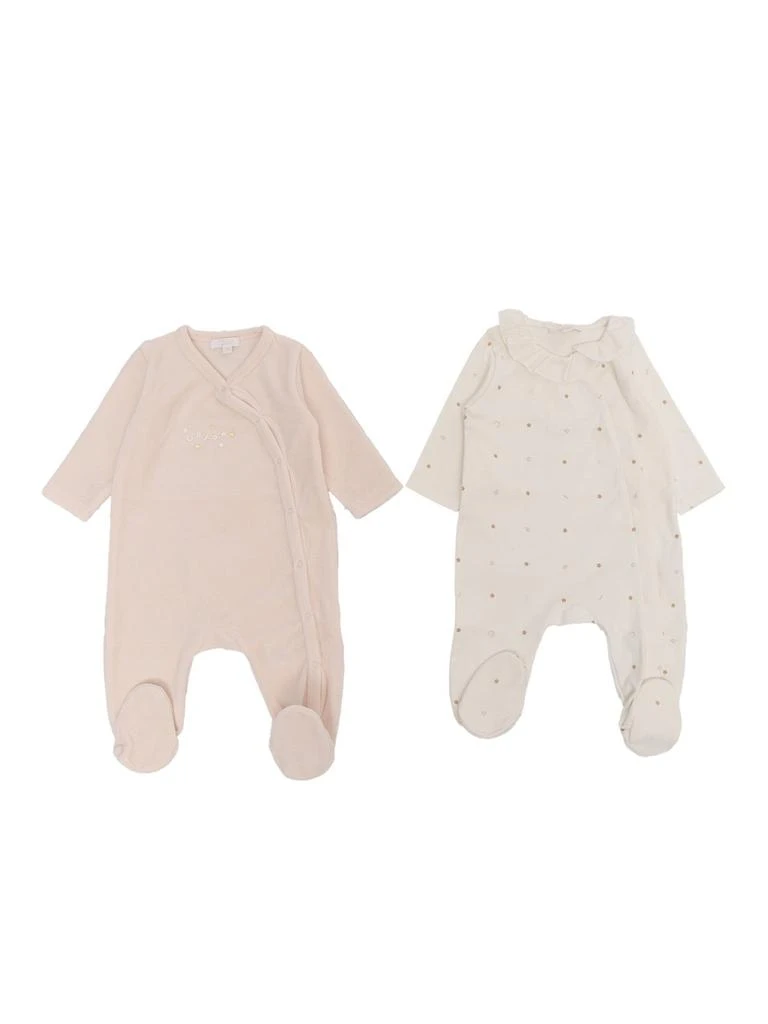 商品Chloé|Chloé Kids Set Of Two Long-Sleeved Babygrow,价格¥1664,第1张图片