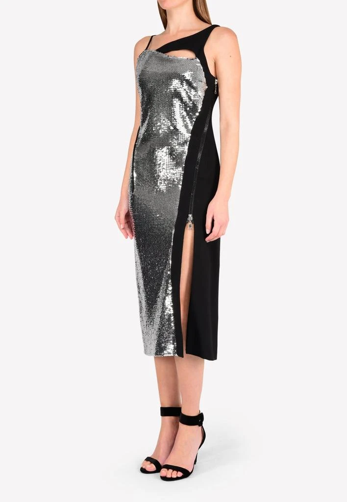 商品Mugler|Nickel Robe Sequinned Dress,价格¥12255,第2张图片详细描述