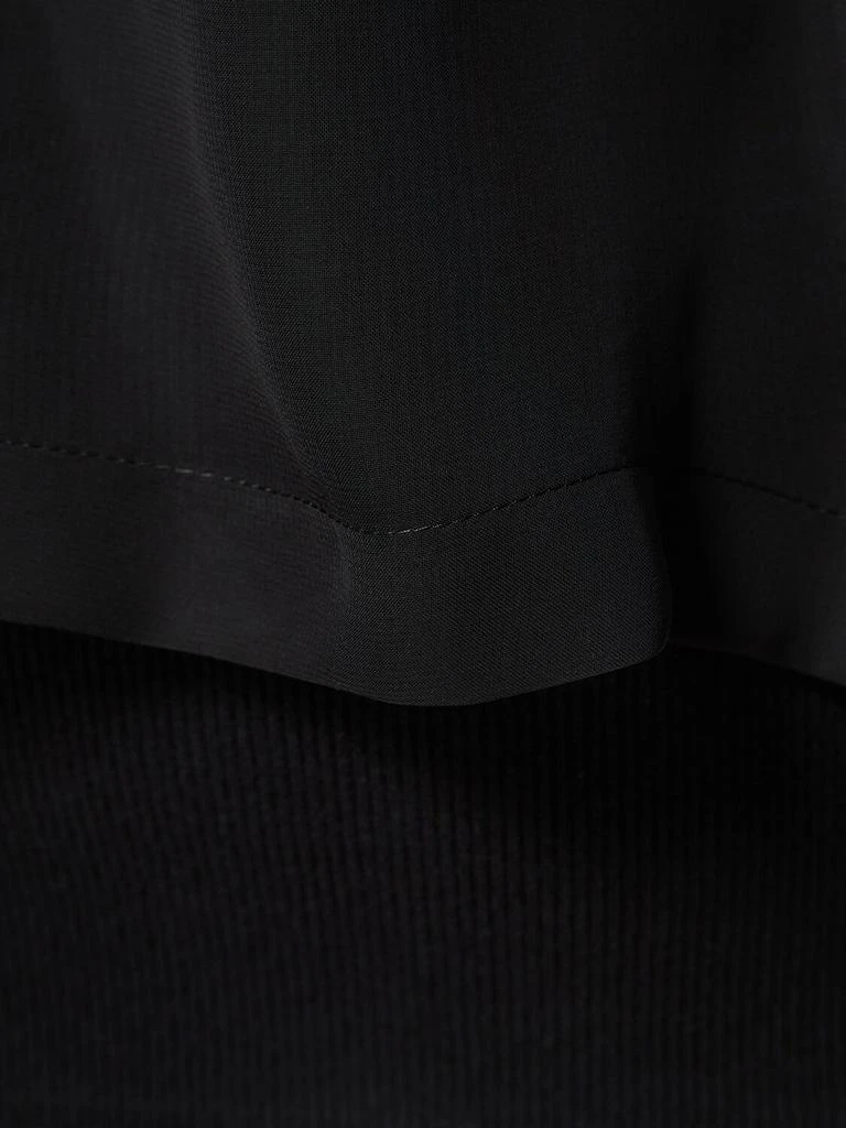 商品Sacai|Ribbed Cotton Jersey & Chiffon Top,价格¥1757,第3张图片详细描述