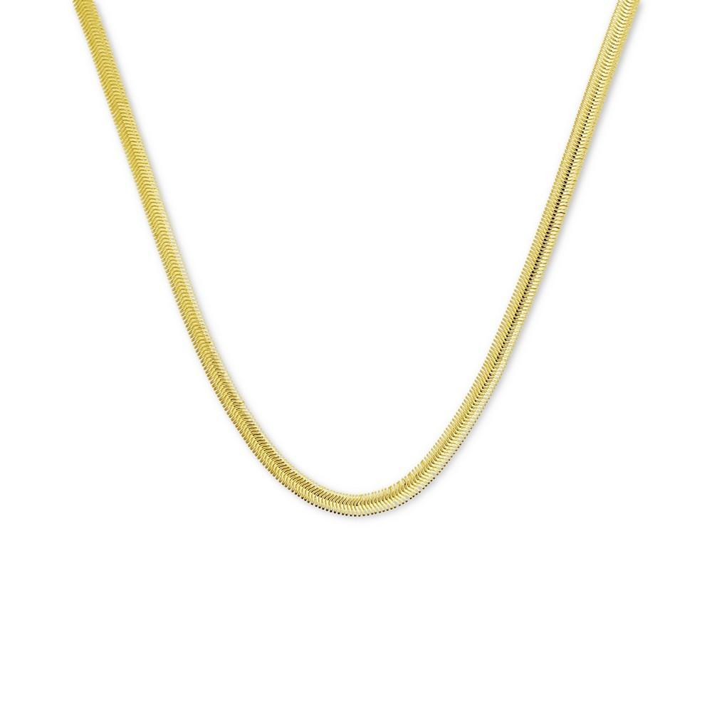 商品Essentials|Silver Plated Snake Link 24" Chain Necklace,价格¥65,第1张图片