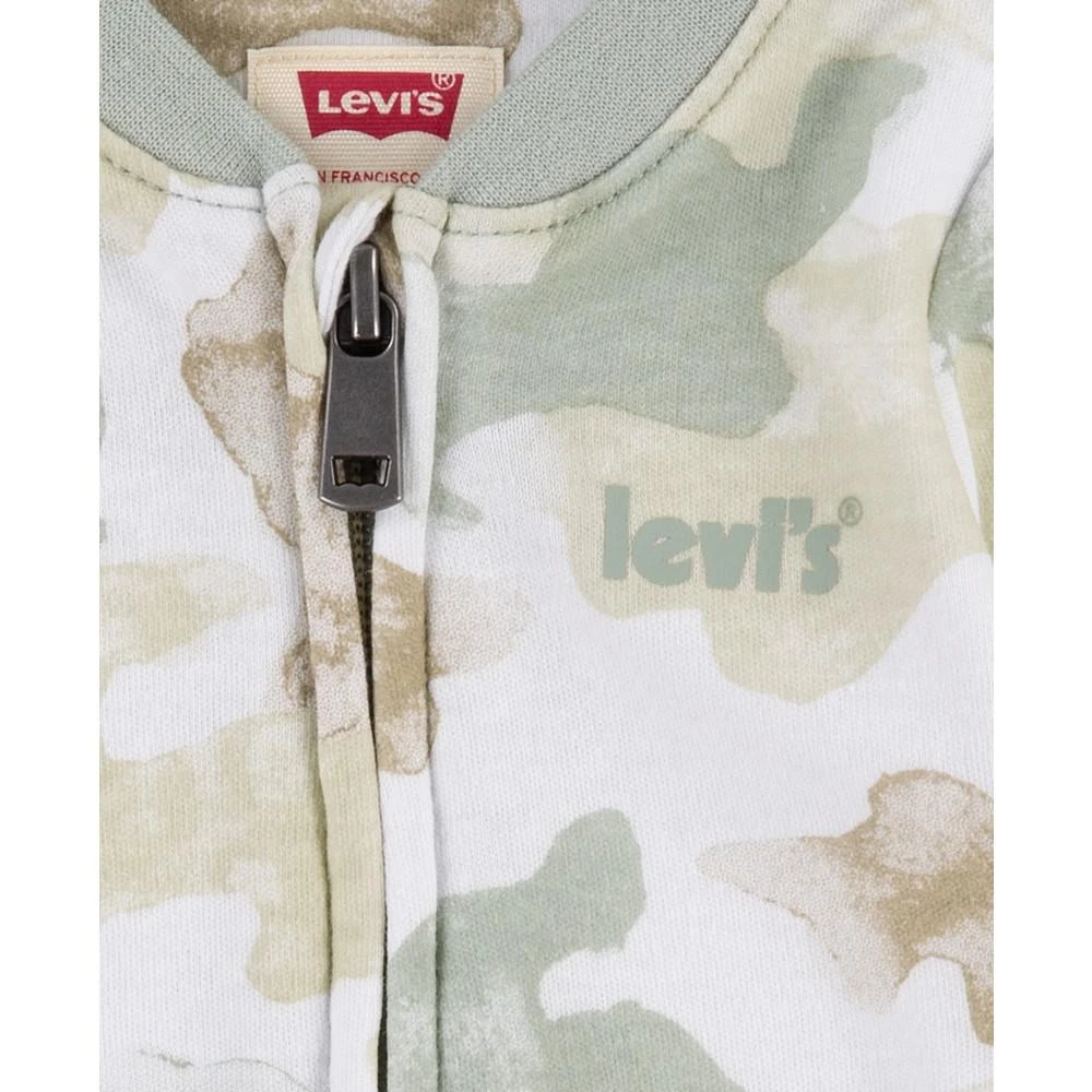 商品Levi's|Baby Boys Layette Footed Long Sleeves Coverall,价格¥90,第3张图片详细描述