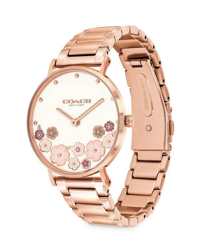 商品Coach|Perry Tea Rose Watch, 36mm,价格¥1482,第2张图片详细描述