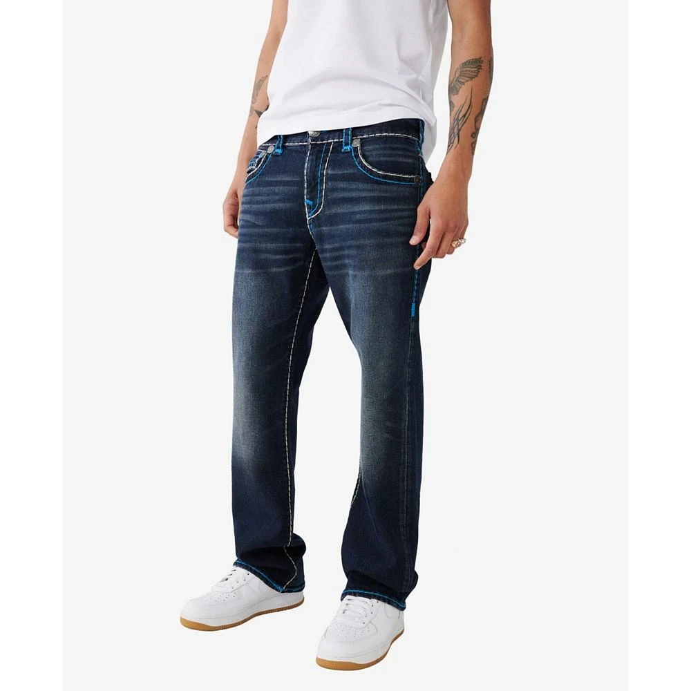 商品True Religion|Men's Billy Flap Super T Bootcut Jeans,价格¥1088,第3张图片详细描述
