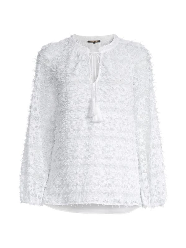 商品Kobi Halperin|Bailey Textured Blouse,价格¥638,第5张图片详细描述