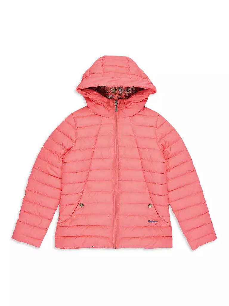 商品Barbour|Little Girl's &amp; Girl's Coraline Quilted Jacket,价格¥444,第1张图片