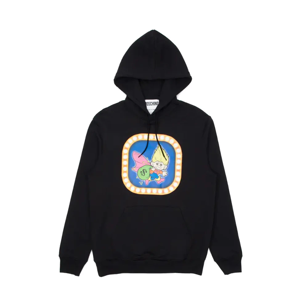 MOSCHINO 女黑色女士卫衣/帽衫 D1A1725-6027-1555 商品