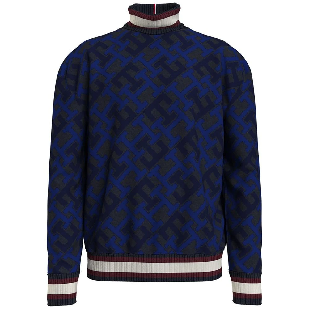 商品Tommy Hilfiger|Men's Monogram Roll Neck Sweater,价格¥803,第1张图片