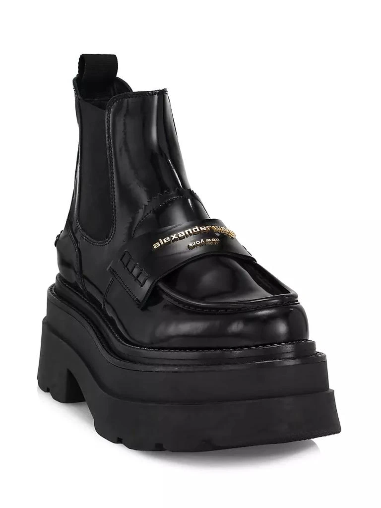 商品Alexander Wang|Carter Leather Platform Ankle Boots,价格¥5867,第2张图片详细描述