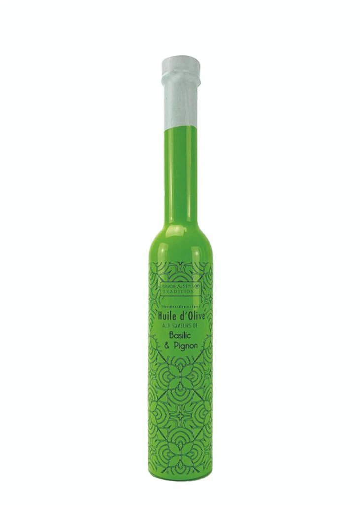 商品SAVOR & SENS|Basil Pine Nut Flavoured Olive Oil 200ml,价格¥157,第1张图片