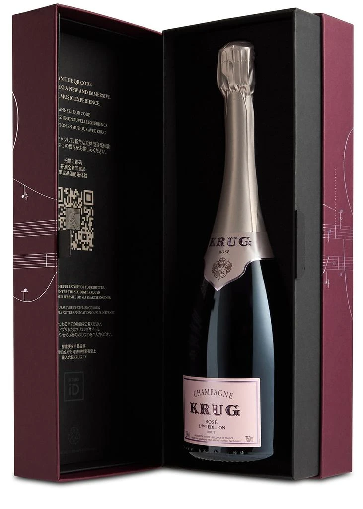 商品Krug|27éme Edition Rosé Brut Champagne,价格¥3746,第2张图片详细描述