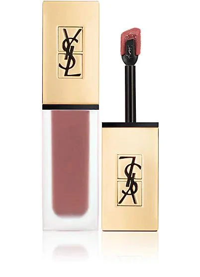商品Yves Saint Laurent|哑光丝绒唇釉 - #23 Singular Taupe,价格¥198,第1张图片