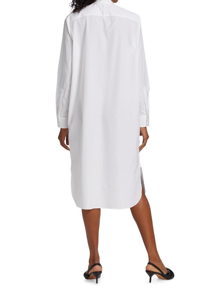 商品Ralph Lauren|Garret Broadcloth Bib-Front Day Dress,价格¥2375,第4张图片详细描述
