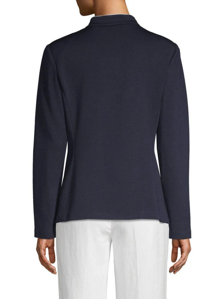 商品St. John Collection|Milano Knit Long-Sleeve Jacket,价格¥3908,第2张图片详细描述