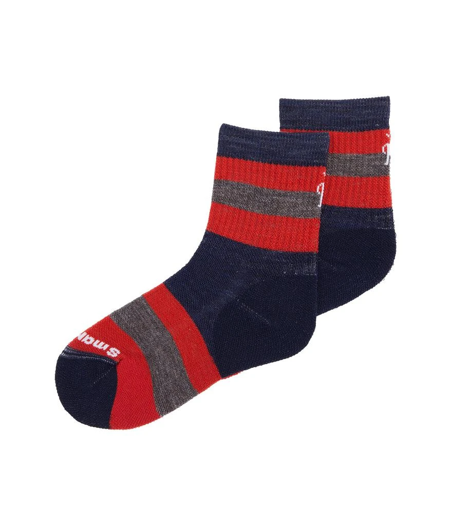 商品SmartWool|Hike Medium Striped Crew (Toddler/Little Kid/Big Kid),价格¥61,第1张图片