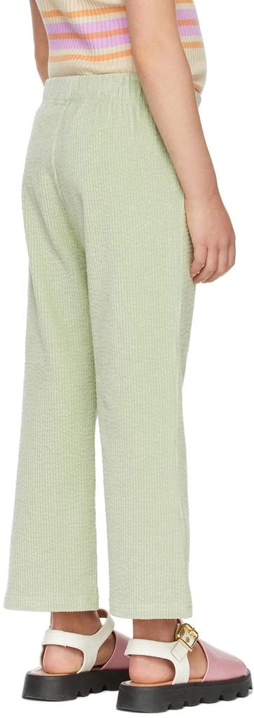 商品Mardi Mercredi Les Petits|Kids Green Corduroy Trousers,价格¥244,第4张图片详细描述
