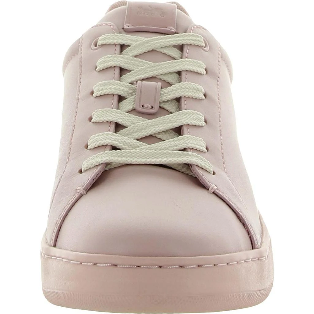 商品Coach|Coach Womens Lowline Luxe Leather Lifestyle Casual and Fashion Sneakers,价格¥344,第3张图片详细描述