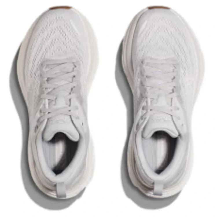 商品[国内直发] Hoka One One|Bondi 8 舒适休闲 网布织物 低帮 长跑跑步鞋 女款 灰,价格¥2199,第4张图片详细描述