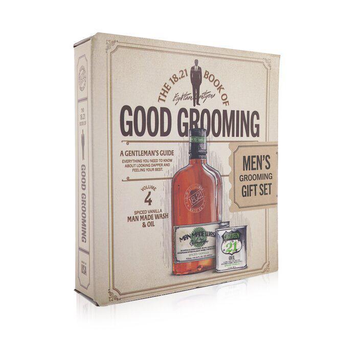 商品18.21 Man Made|18.21 Man Made 早安男士礼盒套装4：辛辣香草洗发沐浴露 532ml + 润肤油 60ml 2pcs,价格¥387,第4张图片详细描述