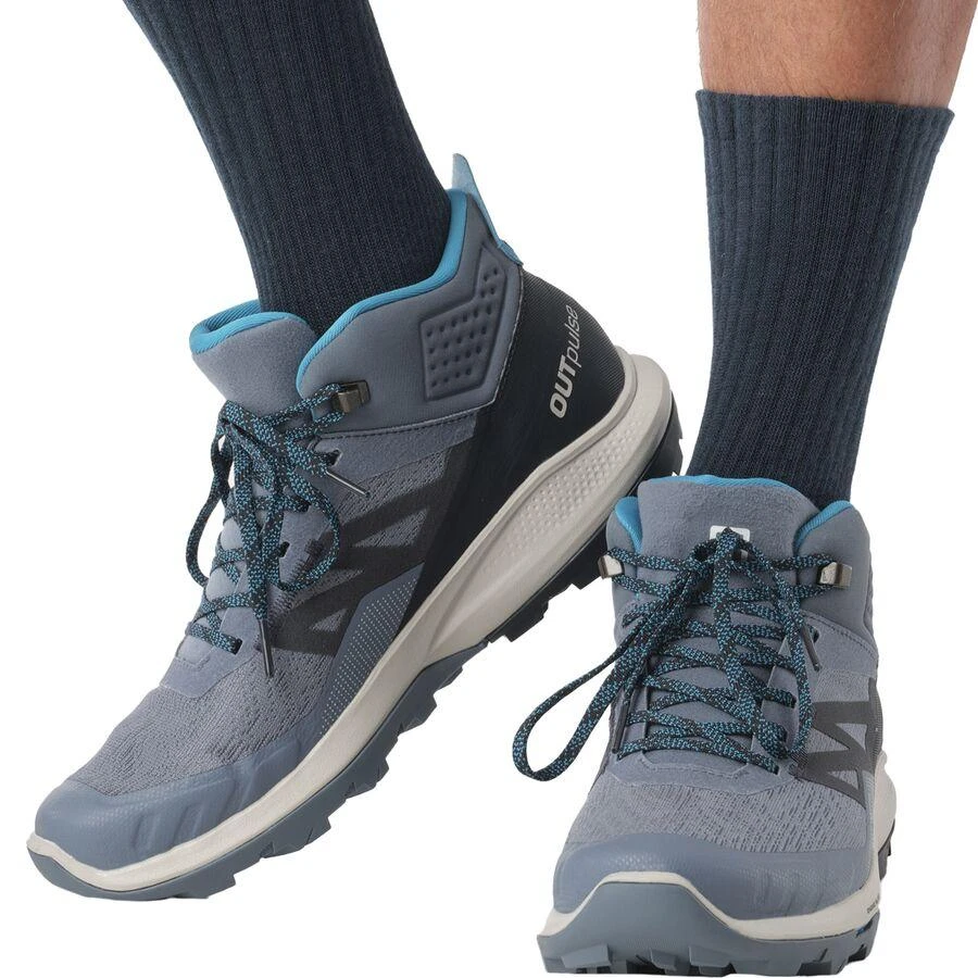 商品Salomon|Outpulse Mid GTX Hiking Boot - Men's,价格¥600,第2张图片详细描述