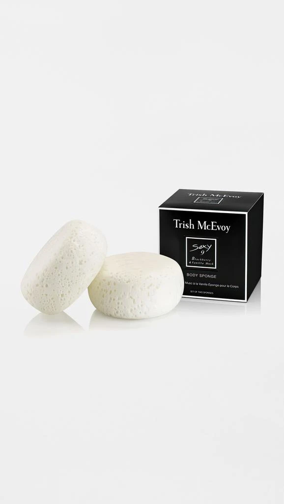 商品Trish McEvoy|Trish McEvoy Sexy 9 Blackberry & Vanilla Musk Body Sponge Duo,价格¥417,第3张图片详细描述