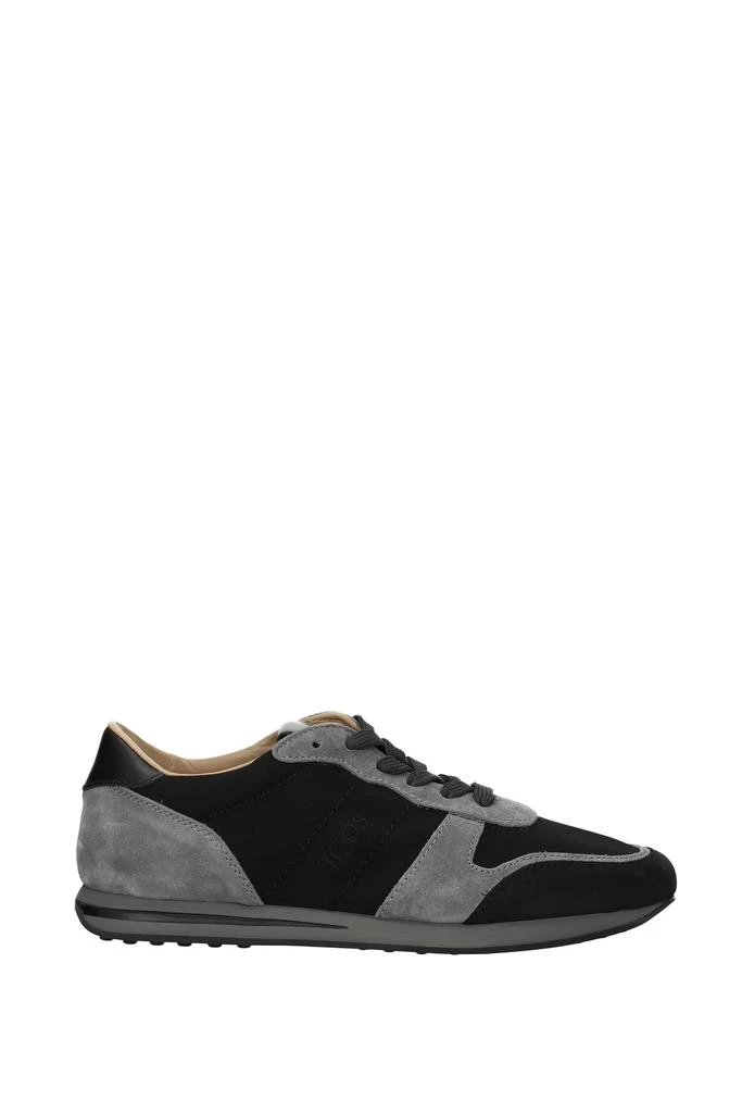 商品Tod's|Sneakers Fabric Black,价格¥1251,第1张图片