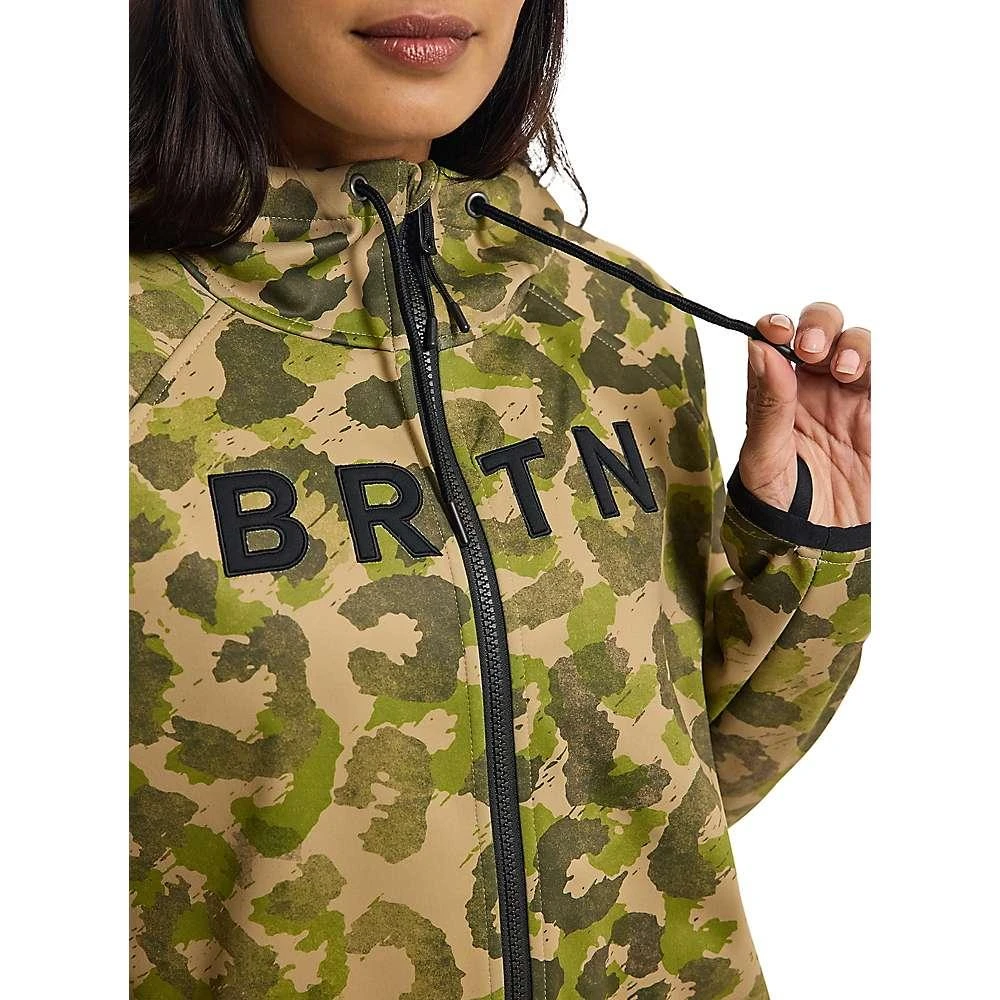 商品Burton|Burton Women's Crown Weatherproof Long Full Zip Fleece Jacket,价格¥547,第4张图片详细描述