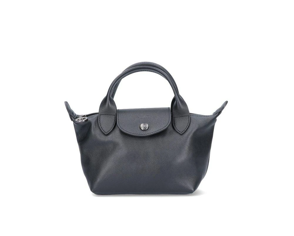 商品Longchamp|Longchamp Le Pliage Cuir Mini Tote Bag,价格¥1470,第1张图片