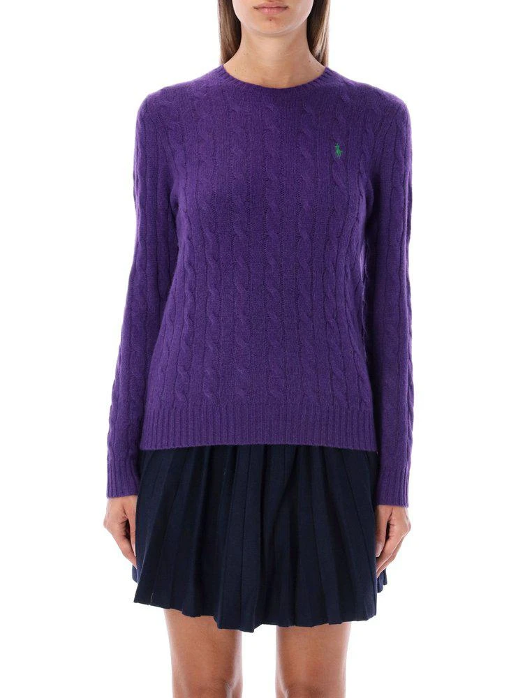 商品Ralph Lauren|Polo Ralph Lauren Pony Embroidered Cable-Knitted Jumper,价格¥1401,第1张图片