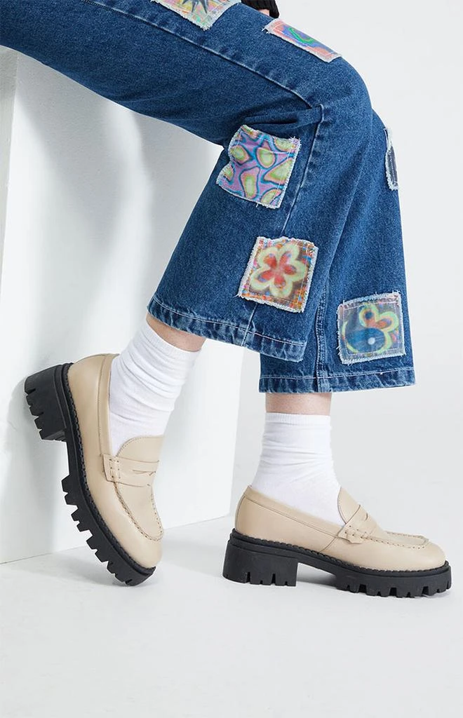 商品Free People|Women's Lyra Lug Sole Loafers,价格¥1096,第2张图片详细描述