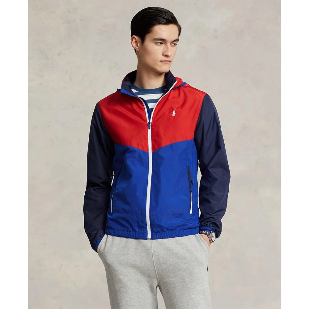 商品Ralph Lauren|Men's Color-Blocked Water-Repellent Ripstop Jacket,价格¥915,第1张图片