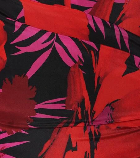 商品VERONICA BEARD|Alvaro floral stretch-silk dress,价格¥2321,第4张图片详细描述