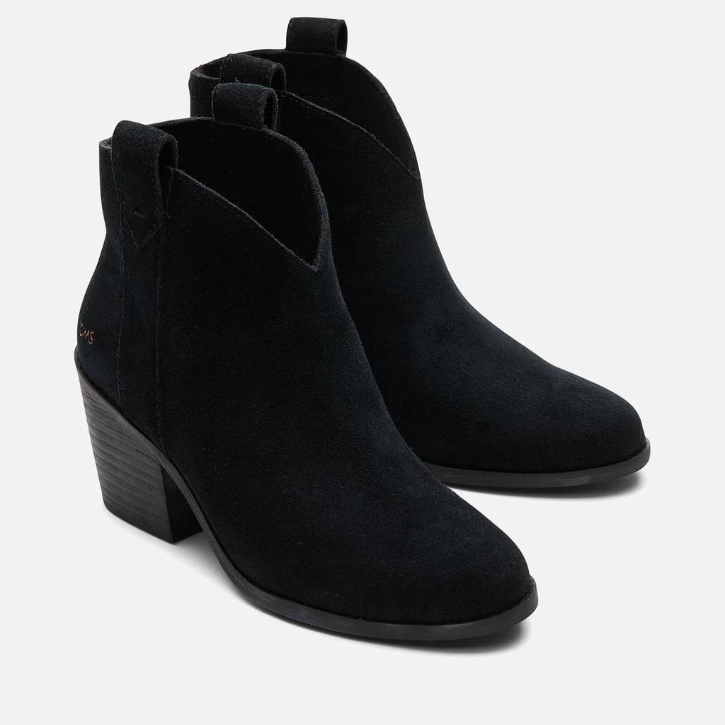 商品TOMS|TOMS Women's Constance Suede Western Boots,价格¥452,第2张图片详细描述