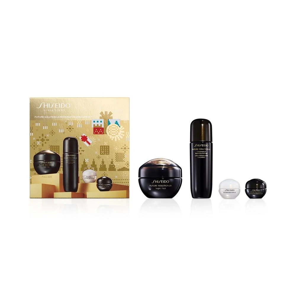 商品Shiseido|4-Pc. Future Solution LX Restorative Skincare Set,价格¥2184,第1张图片